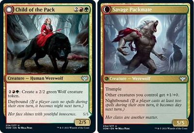 Child of the Pack | Savage Packmate 234/277 - Innistrad: Crimson Vow Singles (Español)