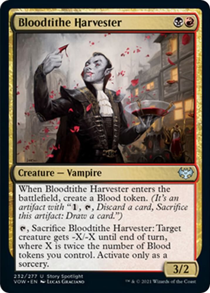 Bloodtithe Harvester 232/277 - Innistrad: Crimson Vow Singles (Español)