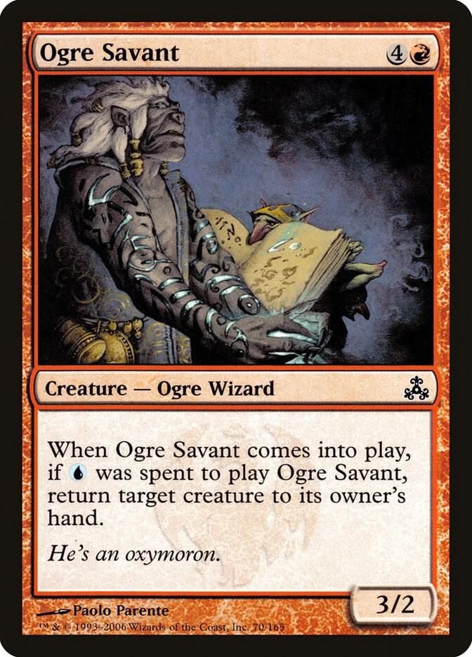Ogre Savant 70/165 - Guildpact (GPT)  (Español)