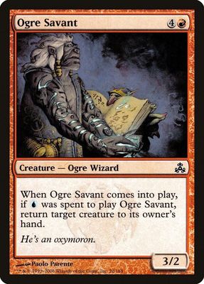 Ogre Savant 70/165 - Guildpact (GPT)  (Español)