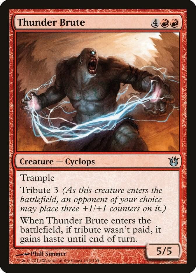 Thunder Brute 113/165 - Born of the Gods (BNG)