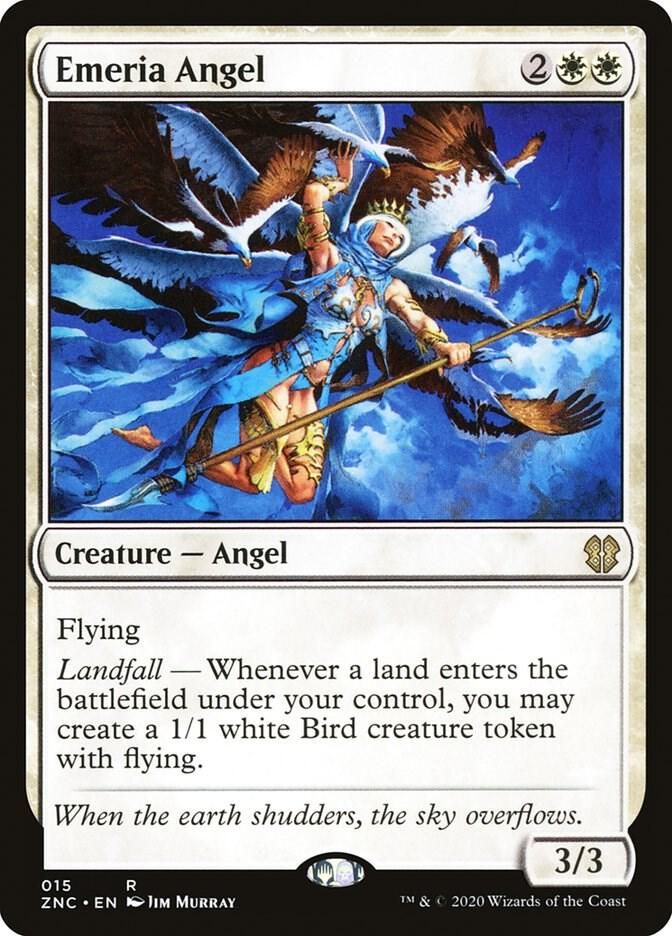 Emeria Angel - Commander: Zendikar Rising (ZNC) Commander: Zendikar Rising