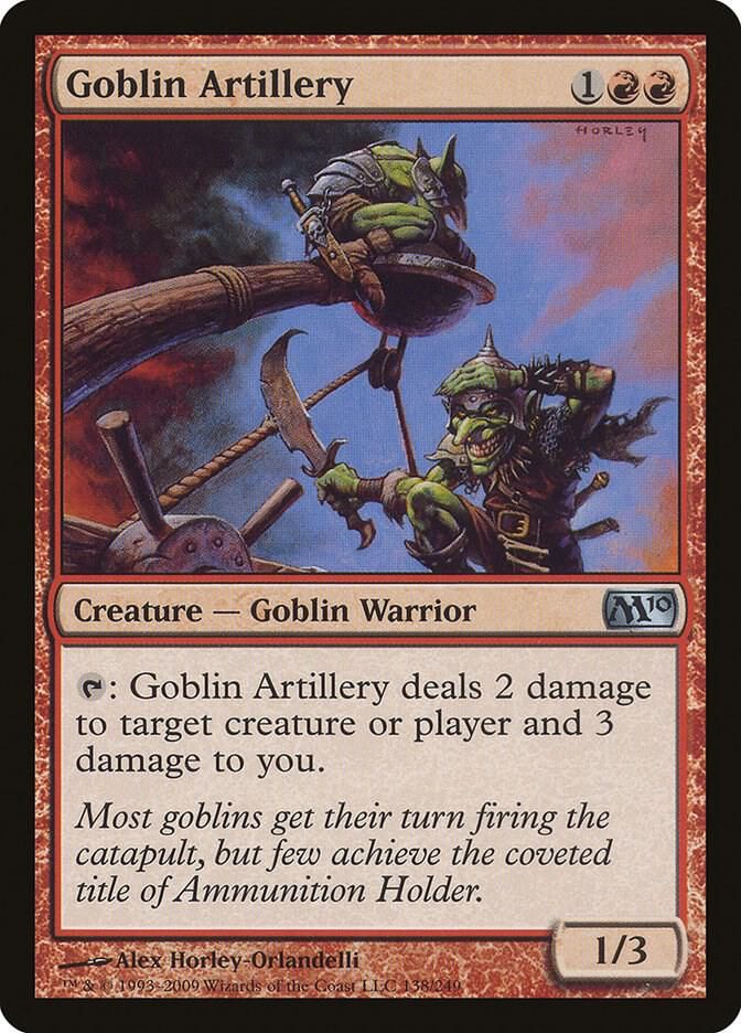 Goblin Artillery 138/249 - Magic 2010 (M10) (Español)