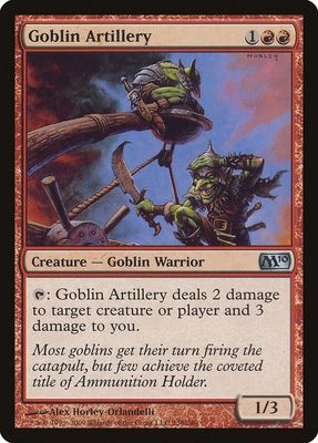 Goblin Artillery 138/249 - Magic 2010 (M10)