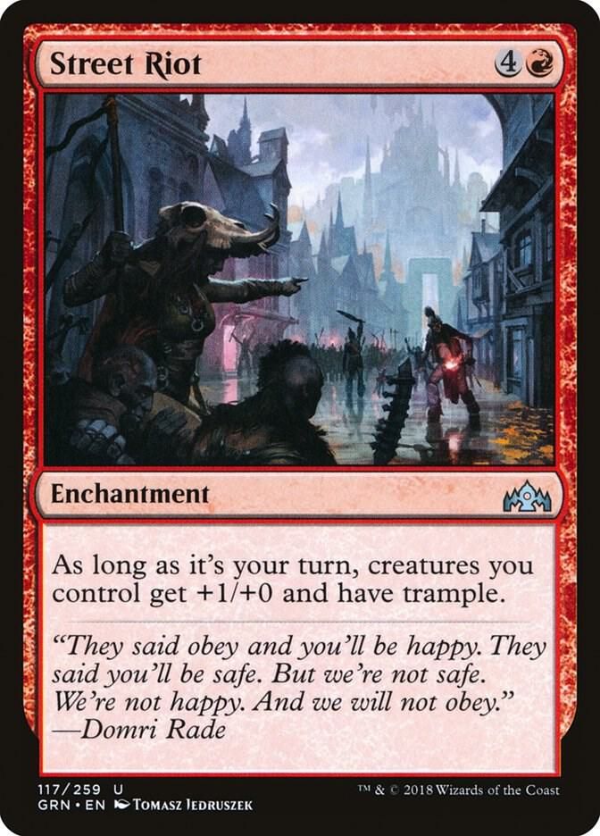 Street Riot 117/259 - Guilds of Ravnica (GRN) (Español)