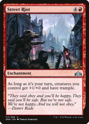 Street Riot 117/259 - Guilds of Ravnica (GRN) (Español)