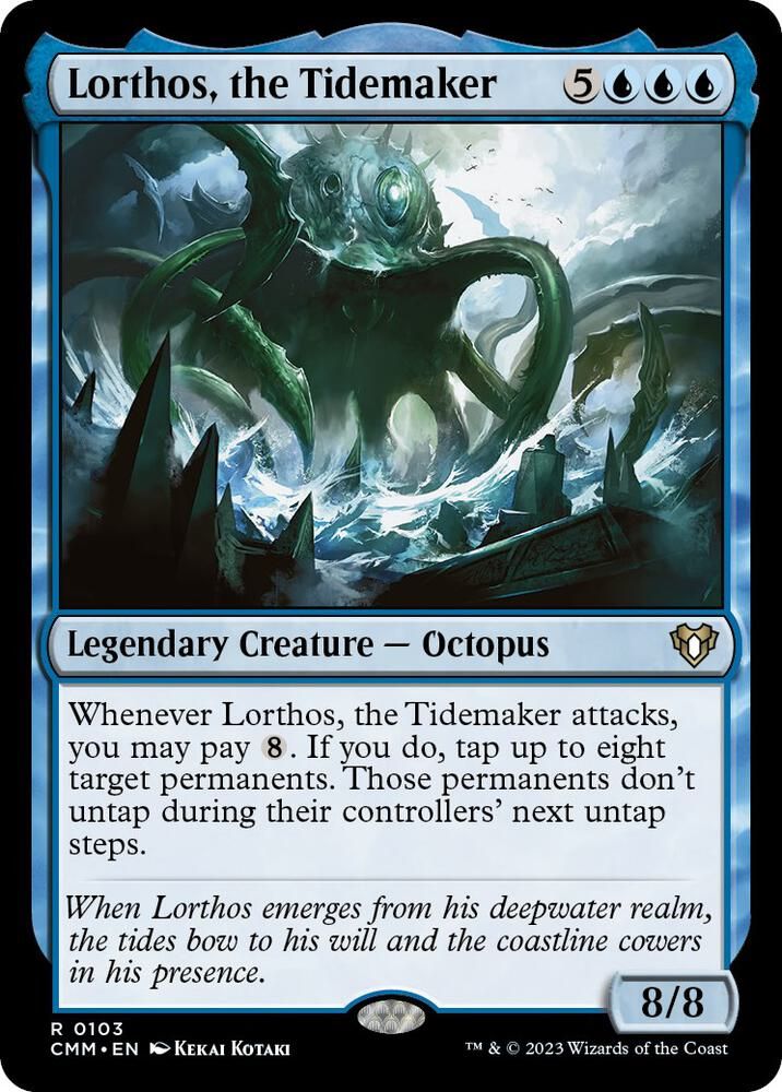 Lorthos, the Tidemaker - Commander Masters (CMM) Commander Masters