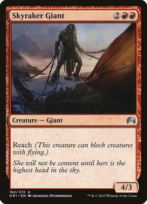 Skyraker Giant 162/274 - Magic Origins (ORI)  (Español)