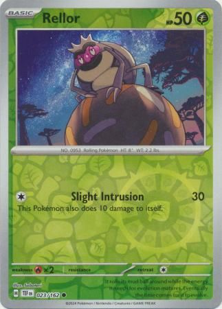 Rellor - 023/162 - Common Reverse Holo Scarlet &amp; Violet: Temporal Forces Reverse Holo Singles