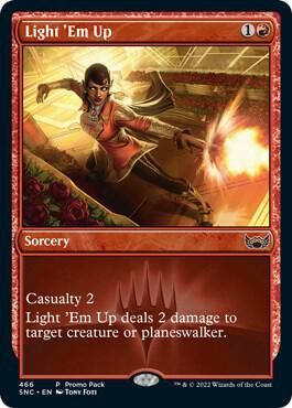 Light &#39;Em Up 466 - Promo Pack: Streets of New Capenna (PPSNC) Promo Pack: Streets of New Capenna (espanol)