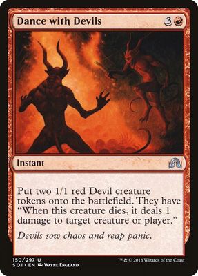 Dance with Devils 150/297 - Shadows over Innistrad (SOI) (Español)