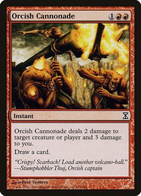 Orcish Cannonade 172/301 - Time Spiral (TSP) Time Spiral  (Español)
