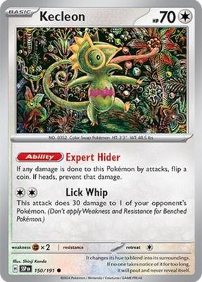 Kecleon - 150/191 - Common Scarlet &amp; Violet: Surging Sparks Singles (Español)