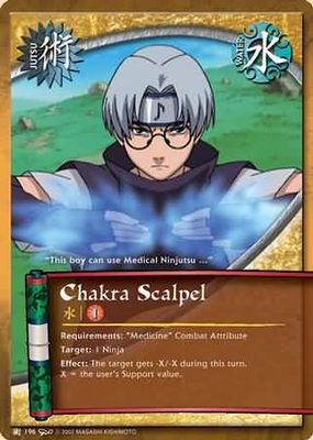 Chakra Scalpel - J-196 - Common Naruto: Dream Legacy