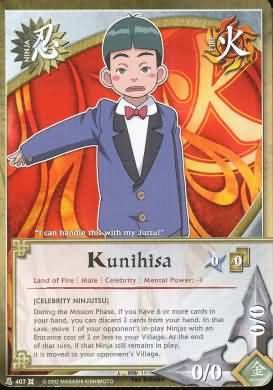 Kunihisa - N-407 - Common Foild Naruto: Approaching Wind