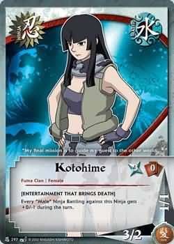 Kotohime - N-297 - Common Naruto: Battle of Destiny