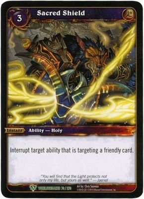 Sacred Shield - 70/270 - Uncommon WoW: Worldbreaker