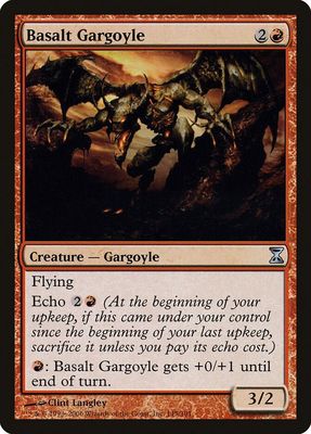 Basalt Gargoyle 145/301 - Time Spiral (TSP)