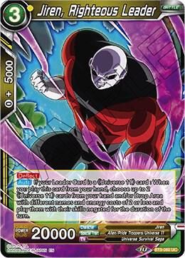 Jiren, Righteous Leader - Foild Universal Onslaught (DBS-B09) Universal Onslaught