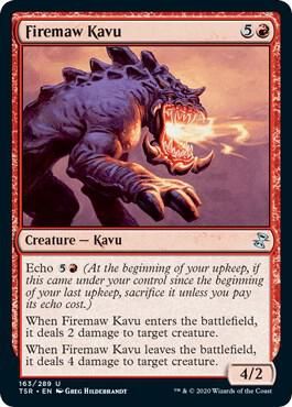 Firemaw Kavu 163/289 - Time Spiral: Remastered (TSR)