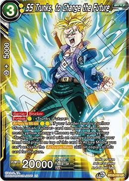 SS Trunks, to Change the Future -Foild  Supreme Rivalry (DBS-B13) Supreme Rivalry