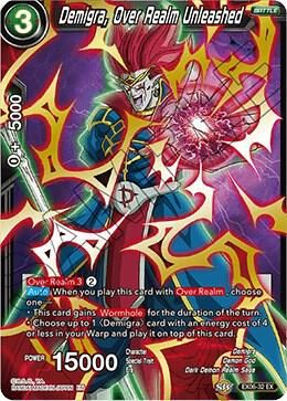 Demigra, Over Realm Unleashed - Foild Special Anniversary Set (DBS-EB06) Special Anniversary Set