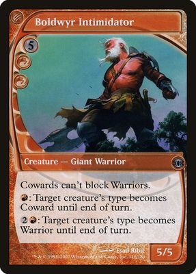 Boldwyr Intimidator 111/180 - Future Sight Singles