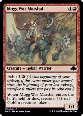 Mogg War Marshal 131/261 - Dominaria Remastered Singles