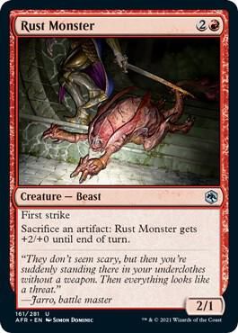 Rust Monster  161/281 - Adventures in the Forgotten Realms (AFR) (Español)