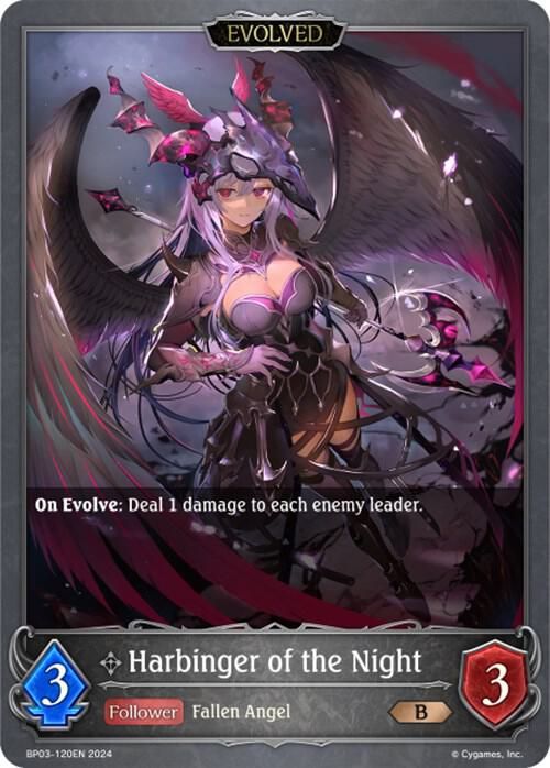 Harbinger of the Night (Evolved) - BP03: Flame of Laevateinn (BP03) BP03: Flame of Laevateinn