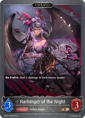 Harbinger of the Night (Evolved) - BP03: Flame of Laevateinn (BP03) BP03: Flame of Laevateinn