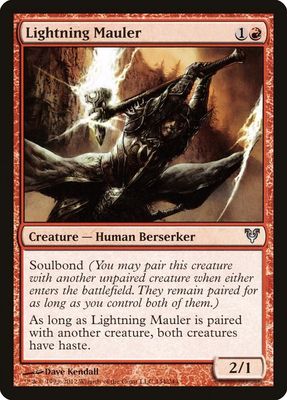Lightning Mauler 144/244 - Avacyn Restored Singles