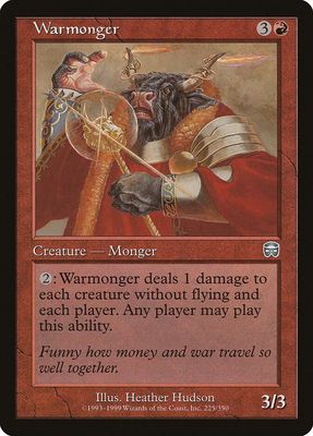 Warmonger 225/350 - Mercadian Masques (MMQ)