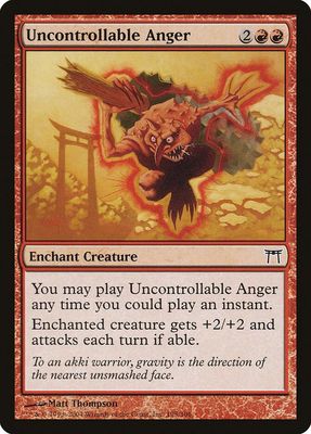 Uncontrollable Anger 195/306 - 10th Edition (10E)