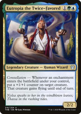 Eutropia the Twice-Favored 216/254 - Theros Beyond Death (THB)