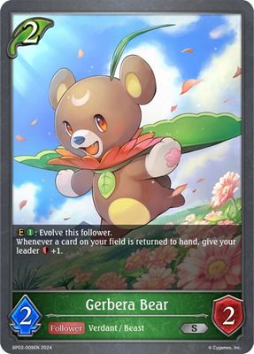 Gerbera Bear - BP03: Flame of Laevateinn (BP03) BP03: Flame of Laevateinn