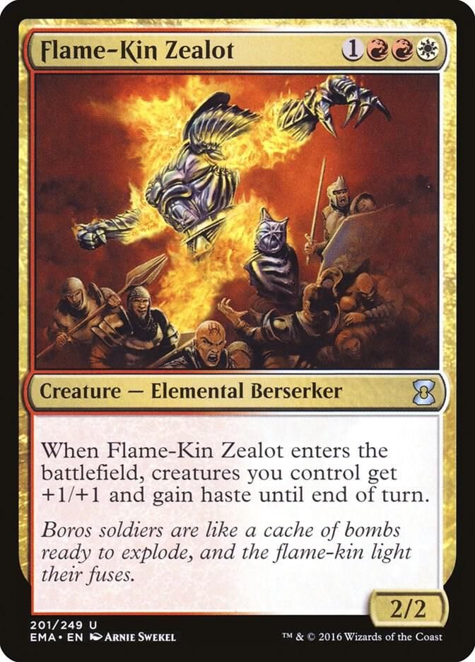Flame-Kin Zealot 201/249 - Eternal Masters (EMA)