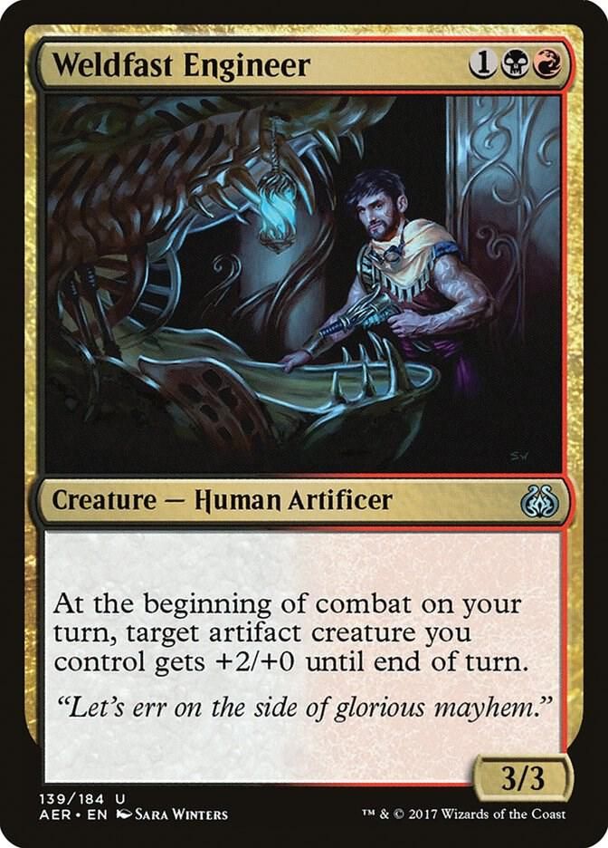 Weldfast Engineer 139/184 - Aether Revolt (AER)