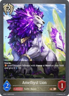 Amethyst Lion - BP03: Flame of Laevateinn (BP03) BP03: Flame of Laevateinn