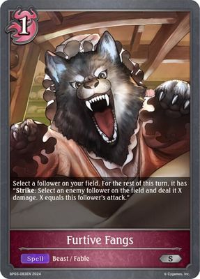 Furtive Fangs - BP03: Flame of Laevateinn (BP03) BP03: Flame of Laevateinn