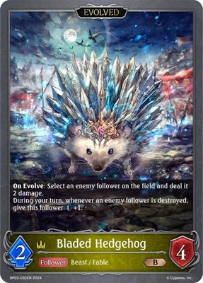 Bladed Hedgehog (Evolved) - BP03: Flame of Laevateinn (BP03) BP03: Flame of Laevateinn