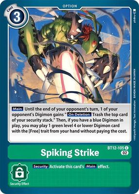 Spiking Strike - Across Time (BT12) Across Time