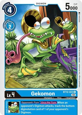 Gekomon - Across Time (BT12) Across Time