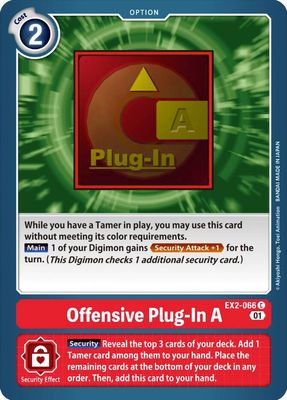 Offensive Plug-In A - Digital Hazard (EX02) Digital Hazard