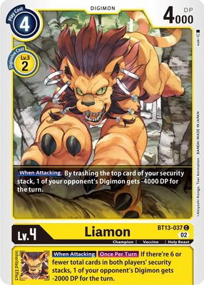 Liamon - Versus Royal Knights (BT13) Versus Royal Knights