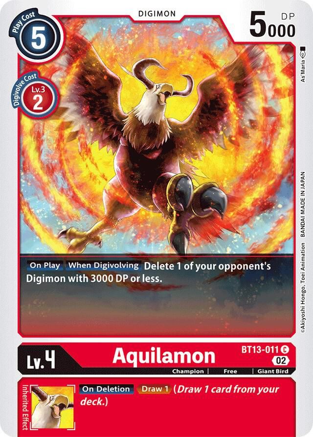 Aquilamon - Versus Royal Knights (BT13) Versus Royal Knights