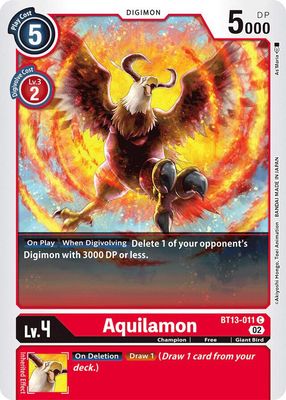 Aquilamon - Versus Royal Knights (BT13) Versus Royal Knights