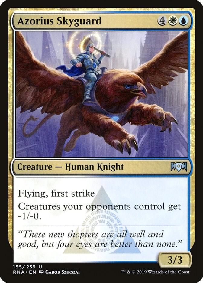 Azorius Skyguard 155/259 - Ravnica Allegiance  Singles