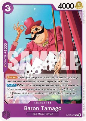 Baron Tamago - Two Legends (OP08) Two Legends