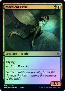 Maraleaf Pixie 196/269 - Planeswalker Symbol Reprints (FOIL)